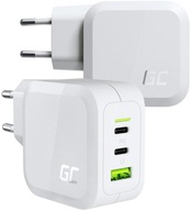 SIEŤOVÁ NABÍJAČKA 65W 2xUSB-C 1xUSB-A CHARGC08W