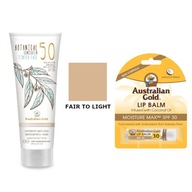 Austrálsky zlatý BB krém SPF50 ľahký 89ml + kokosový balzam na pery SPF30 4,2g