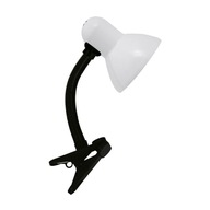 Lampa na čítanie s klipom 40W biela TOLA E27