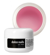 DOLCE NAILS GEL RUŽOVÝ STAVEBNÝ GÉL UV LED 15ML