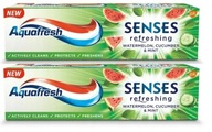 Zubná pasta Aquafresh Senses s príchuťou vodný melón a uhorka 75 ml