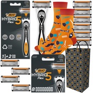 BIC HYBRID 5 FLEX STROJ + 10 NÁPLŇOV SADA 1+2+8 S TAŠKOU A ZADARMO