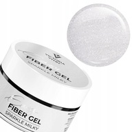 Victoria Vynn EASY FIBER GEL Sparkle Milky gél na stavbu nechtov 15 ml