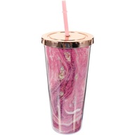 Plastový pohár Tie Dye Sippy Cup so slamkou