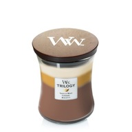 Woodwick Medium Candle Trilogy Cafe Sweets Coffee