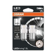 Osram LED žiarovky P21/5W (2 kusy) biele