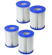 4xFILTER TYPU II PRE ČERPADLÁ BAZÉNOVÉ FILTRE BESTWAY 58094