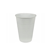 Jednorazové plastové poháre 200ml Biele 3000ks