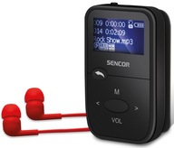 MP3 prehrávač WMA SENCOR 4408 8GB FM rádio čierne