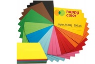 Farebný papier A4 200 listov Happy Color