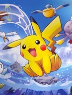 Diamantová maľba výšivka Diamantová mozaika Pikachu