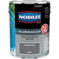 Nobiles Chlórkaučuk na kov a betón Sivá 5L