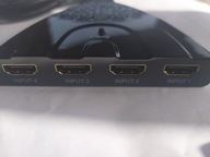 Rozbočovač HDMI 4x1 prepínač 4 porty rozbočovač