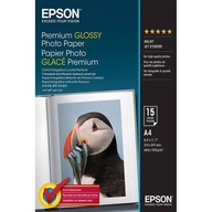 Epson Premium lesklý papier 255g A4 15 listov 5*