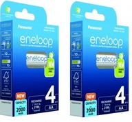 Batéria Panasonic Eneloop AA 2000mAh 8 ks