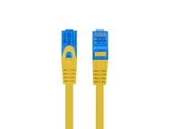 Patchcord Lanberg S/FTP kat.6A 10m LSZH CCA náhoda prešiel žltým