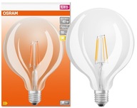 LED guľová žiarovka G125 4W = 40W farba 2700K 470lm Osram