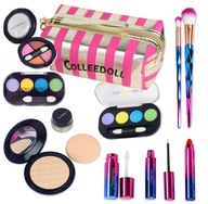 KOZMETIKA PRE DETI Maľovanie Makeup Set Makeup Bag Kozmetika