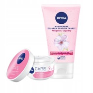 NIVEA Sada upokojujúceho krému + gél na umývanie tváre