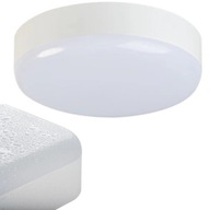 Kanlux IPER okrúhle stropné svietidlo 20 x 5,5 cm biele 10W NW 4000K 1200LM ip65