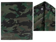 CAMPING TARP MFH TARP TARP 300x400cm 600g Field CAMO WOODLAND