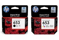 Sada atramentov HP 653 BLACK 3YM75AE + COLOR 3YM74AE