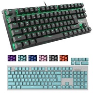 GENESIS Thor 300 TKL modrá mechanická klávesnica + krytky LEAD Mint