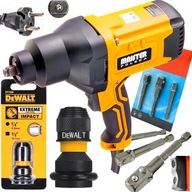 ELEKTRICKÝ NÁRAZOVÝ KLÚČ 1/2 PRE KOLESÁ 800Nm DEWALT ADAPTÉR 3 REDUKCIE