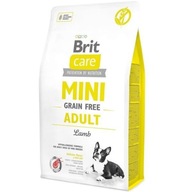 BRIT CARE Dospelé jahňacie mäso bez obilnín mini 2 kg