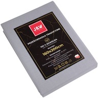 TRADIČNÁ PLACHTA 160x200 BEZ RUBOVANIA 100% PREMIUM BAVLNA SVETLO SIVÁ