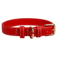 Obojok pre veľkého psa GOLD BUCKLE farby 56cm L