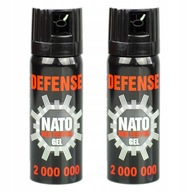 Pepřový sprej Gél Defense Gas Tear Gas Cloud NATO DEFENSE 50 ml