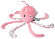 Plyšová hračka pre bábätko Octopus Pink Rattle