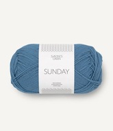 Priadza merino vlna Sunday blue sky Sandnes