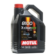 MOTOROVÝ OLEJ MOTUL 8100 X-clean 5W30 EFE 4L