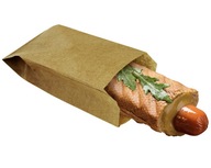 Papierové vrecká Hot Dog Bags 70x40x170 1000 ks