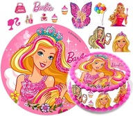 SET BARBIE TORTY + POSTAVY + TEXT