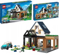 LEGO CITY 60398 DARČEK RODINNÝ DOM A ELEKTRICKÉ AUTO