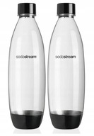 SodaStream fľaša FUSE x2 1L veľká sada ČIERNA