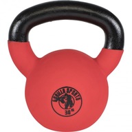 Kettlebell, liatinová guľa s pogumovaným povrchom, 30kg