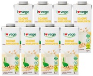 Sante Lovege vanilkové sójové mlieko VEGAN 8 x 1L