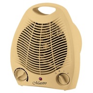 Ventilátor, elektrický ohrievač, 2000W, béžová