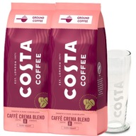 Costa Coffee Caffe Crema Blend Tmavo mletá 2x500g