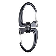 Nite Ize S-Biner 360 SlideLock Dual Carabiner #4 Black