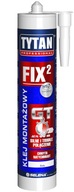 Profesionálne montážne lepidlo FIX2 GT Tytan White Fast Strong Mramor PVC