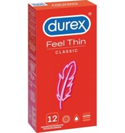 Durex Feel Thin Classic 12 ks.