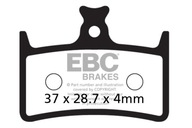 EBC bloky na bicykel (spekané) Hope E4 CFA647HH