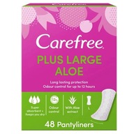 CAREFREE PLUS VEĽKÉ HYGIENICKÉ VLOŽKY ALOE 48 KS