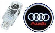 LOGO LED SVETLÁ 2x DVERE AUDI A4 B6 B7 B8 AUDI A4