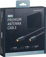 TV pripojenie CICKTRONIC IEC, 5m anténny kábel